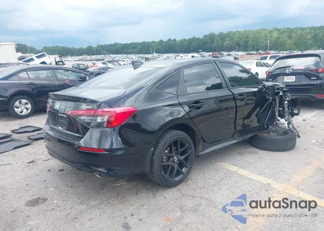 2024 Honda Civic Sport из США, поврежденный, VIN 2HGFE2F5XRH567210